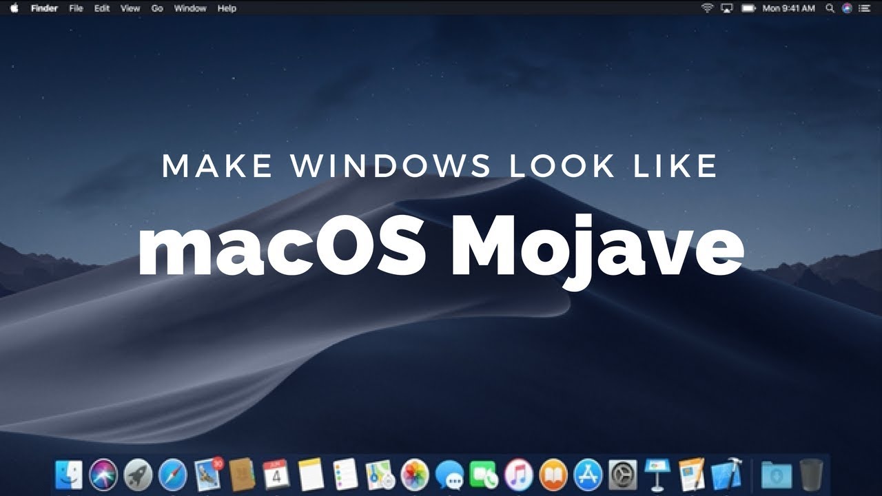 mac-like shell for windows